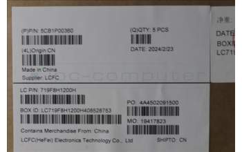 Lenovo 5CB1P00360 C-Cover with keyboard, Nordic, Cosmic Blue, UK