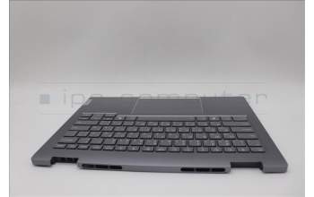 Lenovo 5CB1P00567 C-Cover with keyboard, Arabic, Luna Grey, Backlight, US
