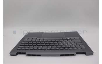 Lenovo 5CB1P00569 C-Cover with keyboard, Russian, Luna Grey, Backlight, US