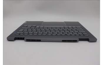 Lenovo 5CB1P00577 C-Cover with keyboard, German, Luna Grey, Backlight, UK