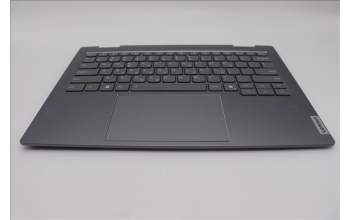 Lenovo 5CB1P00578 C-Cover with keyboard, Greek, Luna Grey, Backlight, US