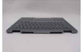 Lenovo 5CB1P00584 C-Cover with keyboard, Nordic, Luna Grey, Backlight, UK
