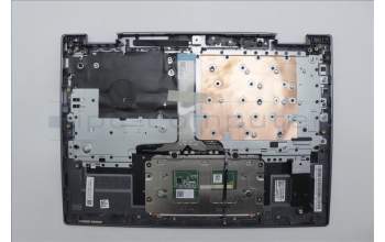 Lenovo 5CB1P00594 C-Cover with keyboard, Portuguese, Luna Grey, Backlight, UK