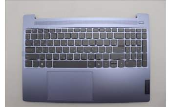 Lenovo 5CB1P00787 C-Cover with keyboard, Ukraine, Violet, Backlight, Non-Fingerprint, US