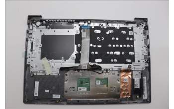 Lenovo 5CB1P00813 C-Cover with keyboard, Belgian, Arctic Grey, Backlight, UK