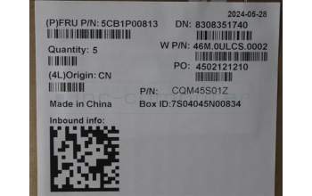 Lenovo 5CB1P00813 C-Cover with keyboard, Belgian, Arctic Grey, Backlight, UK