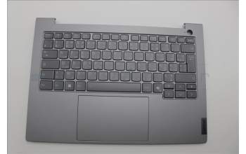 Lenovo 5CB1P00820 C-Cover with keyboard, French Arabic, Arctic Grey, Backlight, UK