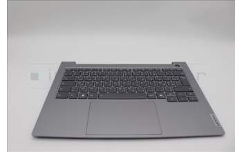 Lenovo 5CB1P00820 C-Cover with keyboard, French Arabic, Arctic Grey, Backlight, UK
