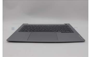 Lenovo 5CB1P00822 C-Cover with keyboard, German, Arctic Grey, Backlight, UK