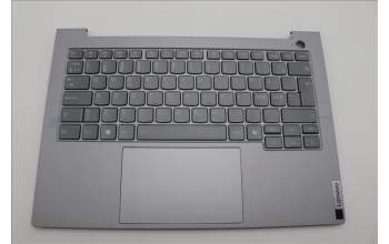 Lenovo 5CB1P00831 C-Cover with keyboard, Nordic, Arctic Grey, Backlight, UK