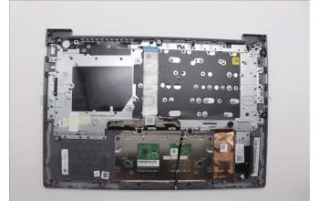 Lenovo 5CB1P00833 C-Cover with keyboard, Russian, Arctic Grey, Backlight, US