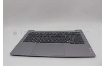 Lenovo 5CB1P00873 C-Cover with keyboard, Arabic, Arctic Grey, Backlight, US