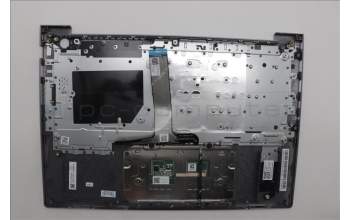 Lenovo 5CB1P00877 C-Cover with keyboard, Czech Slovakian, Arctic Grey, Backlight, UK