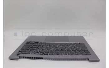 Lenovo 5CB1P00885 C-Cover with keyboard, Hebrew, Arctic Grey, Backlight, US