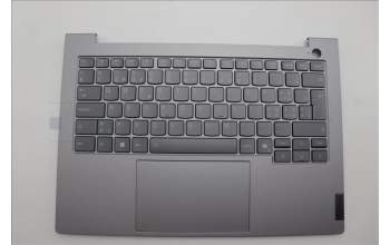 Lenovo 5CB1P00897 C-Cover with keyboard, Switzerland, Arctic Grey, Backlight, UK