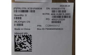 Lenovo 5CB1P00934 C-Cover with keyboard, Arabic, Arctic Grey, Backlight, US