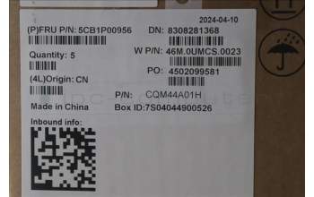 Lenovo 5CB1P00956 C-Cover with keyboard,Slovenian,Arctic Grey,Backlight