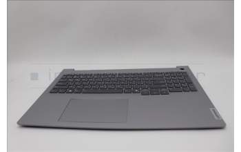 Lenovo 5CB1P00995 C-Cover with keyboard, Arabic, Arctic Grey, Backlight, US
