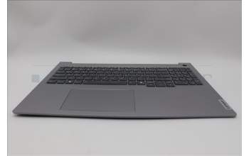 Lenovo 5CB1P01000 C-Cover with keyboard, English, Arctic Grey, Backlight, US