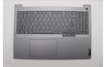 Lenovo 5CB1P01003 C-Cover with keyboard, French Arabic, Arctic Grey, Backlight, UK