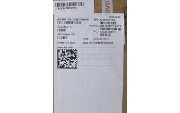 Lenovo 5CB1P01008 C-Cover with keyboard,Hungarian,Arctic Grey,Backlight