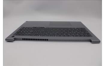 Lenovo 5CB1P01010 C-Cover with keyboard, Italian, Arctic Grey, Backlight, UK