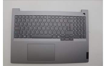 Lenovo 5CB1P01015 C-Cover with keyboard, Portuguese, Arctic Grey, Backlight, UK