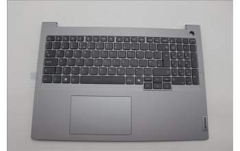 Lenovo 5CB1P01095 C-Cover with keyboard, UK English, Arctic Grey, UK