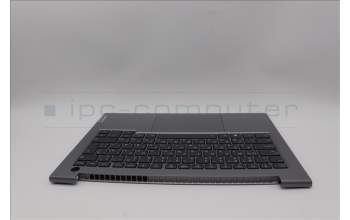 Lenovo 5CB1P01121 C-Cover with keyboard, Bulgarian, Arctic Grey, Backlight, UK