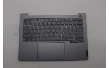 Lenovo 5CB1P01123 C-Cover with keyboard, English, Arctic Grey, Backlight, US