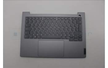 Lenovo 5CB1P01131 C-Cover with keyboard, Hungarian, Arctic Grey, Backlight, UK