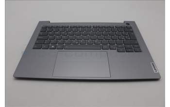 Lenovo 5CB1P01140 C-Cover with keyboard, Slovenian, Arctic Grey, Backlight, UK