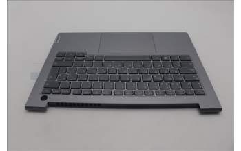 Lenovo 5CB1P01141 C-Cover with keyboard, Spanish, Arctic Grey, Backlight, UK