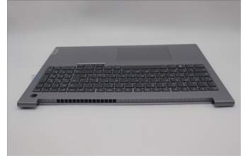 Lenovo 5CB1P01374 C-Cover with keyboard, Italian, Arctic Grey, Backlight, UK