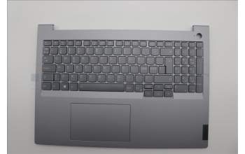 Lenovo 5CB1P01378 C-Cover with keyboard,Nordic,Arctic Grey,Backlight