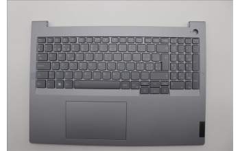 Lenovo 5CB1P01383 C-Cover with keyboard,Switzerland,Arctic Grey,Backlight