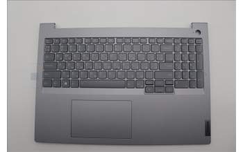 Lenovo 5CB1P01388 C-Cover with keyboard,Ukraine,Arctic Grey,Backlight