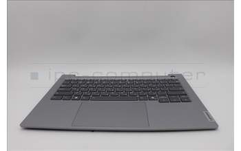 Lenovo 5CB1P27058 C-Cover with keyboard,Hebrew,Arctic Grey,Backlight