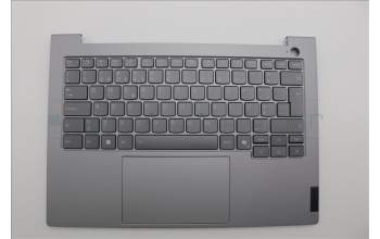 Lenovo 5CB1P27066 C-Cover with keyboard,Portuguese,Arctic Grey,Backlight