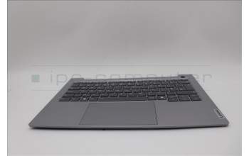 Lenovo 5CB1P27074 C-Cover with keyboard, UK English, Arctic Grey, Backlight, UK