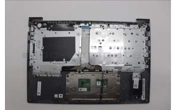 Lenovo 5CB1P27075 C-Cover with keyboard, Ukraine, Arctic Grey, Backlight, US
