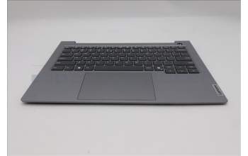 Lenovo 5CB1P31077 C-Cover with keyboard, US English Euro, Arctic Grey, US