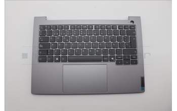 Lenovo 5CB1P31095 C-Cover with keyboard, Spanish, Arctic Grey, UK