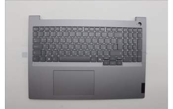 Lenovo 5CB1P31105 C-Cover with keyboard, Bulgarian, Arctic Grey, Backlight, UK