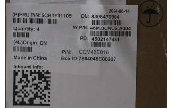 Lenovo 5CB1P31105 C-Cover with keyboard, Bulgarian, Arctic Grey, Backlight, UK