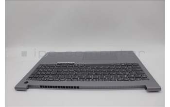 Lenovo 5CB1P31122 C-Cover with keyboard, Nordic, Arctic Grey, Backlight, UK