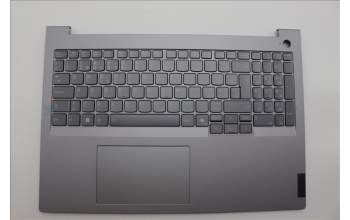 Lenovo 5CB1P31123 C-Cover with keyboard,Portuguese,Arctic Grey,Backlight