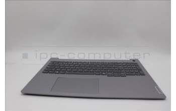 Lenovo 5CB1P31126 C-Cover with keyboard, Spanish, Arctic Grey, Backlight, UK