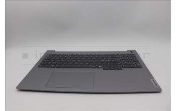 Lenovo 5CB1P31153 C-Cover with keyboard, Nordic, Arctic Grey