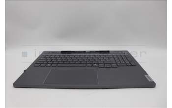 Lenovo 5CB1P31178 C-Cover with keyboard, Belgian, Storm Grey, w/Screw, UK